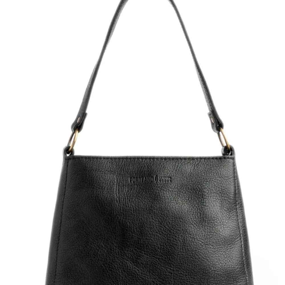 Portland Leather Triangle Shoulder Bag
